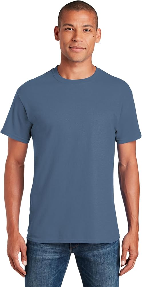 Gildan 5.4 oz Cotton T-shirt (5000) Tee 2X Indigo Blue