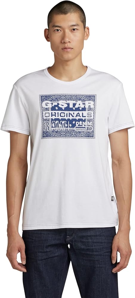 G-STAR Men's Premium Graphic T-Shirt