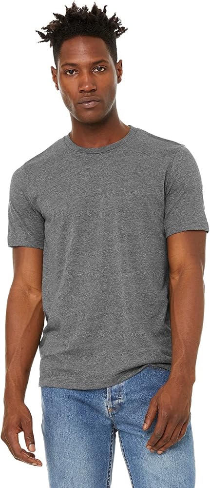 Bella + Canvas Unisex Sueded T-Shirt M DEEP HEATHER