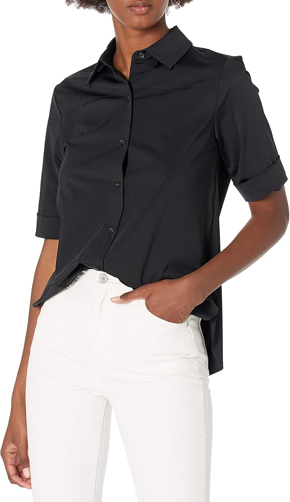 Lysse Women's Josie Short Sleeve Button Down