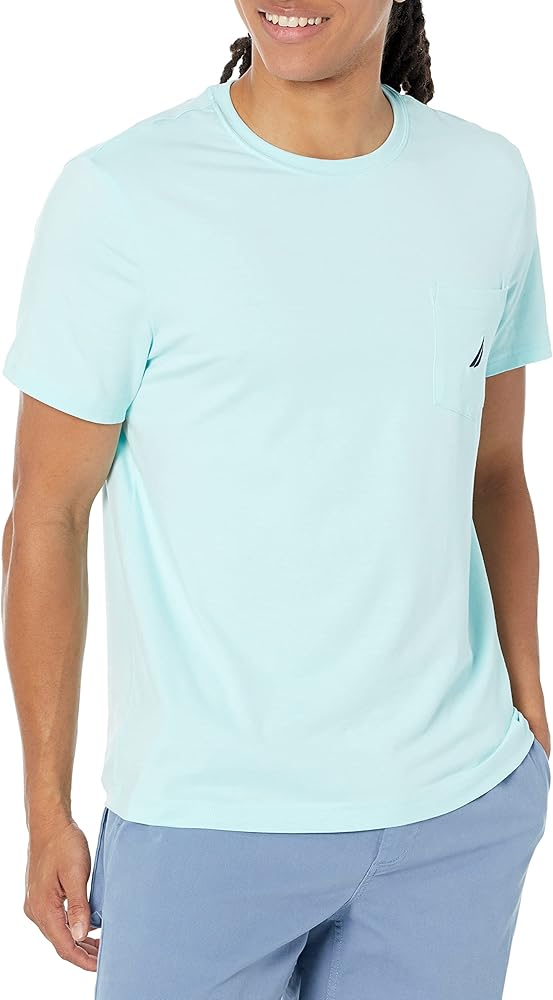 Nautica Men's Performance Deck Pocket T-Shirt