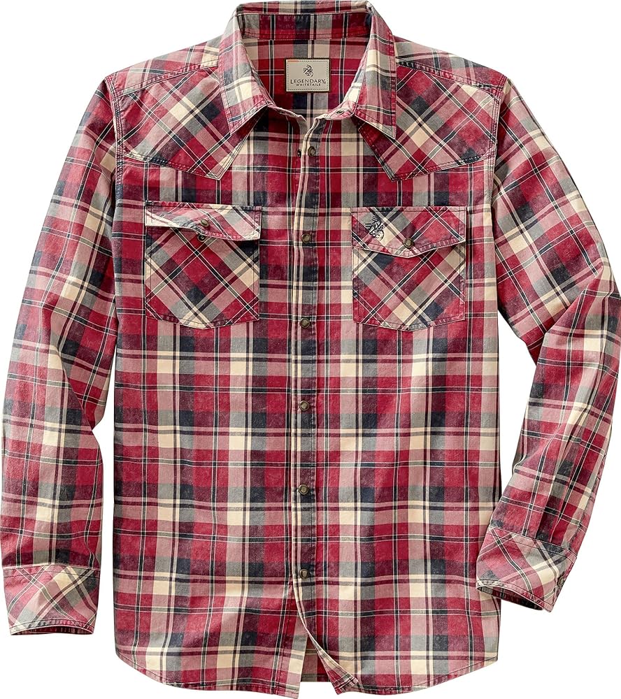 Legendary Whitetails Men's Outlaw Western Shirt