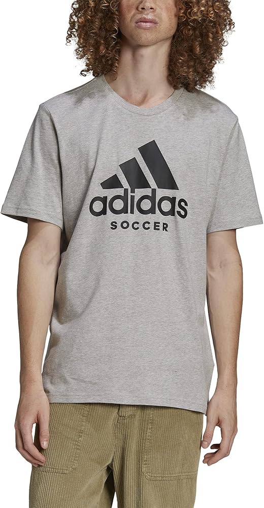 adidas Men's Soccer Logo Tee