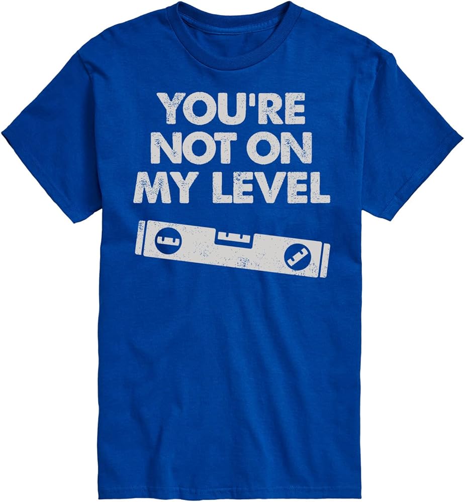 Instant Message - Get On My Level - Men's Short Sleeve Graphic T-Shirt