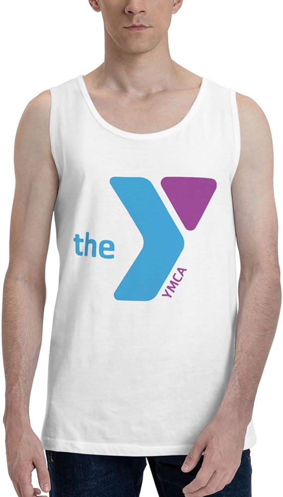 YMCA Men's Tank Top Shirt Cotton Waistcoat Cool Fitness T Shirts