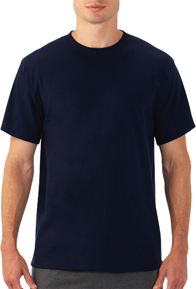 Men's Short Sleeve Crew Tee, XXX-Large - J. Navy