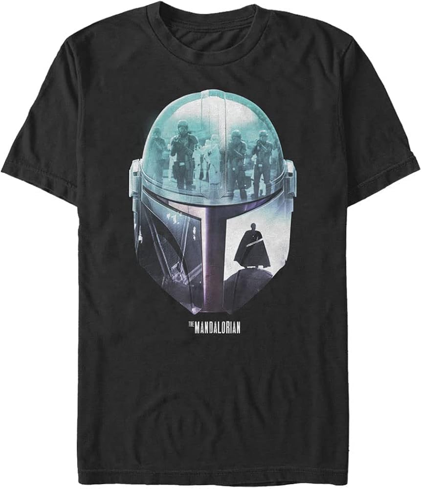 STAR WARS Mandalorian Moff Sunset Men's Tops Short Sleeve Tee Shirt