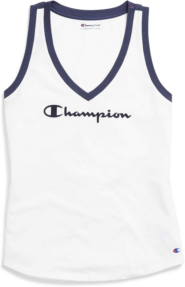 Champion Heritage V-Neck Ringer Tank W4914