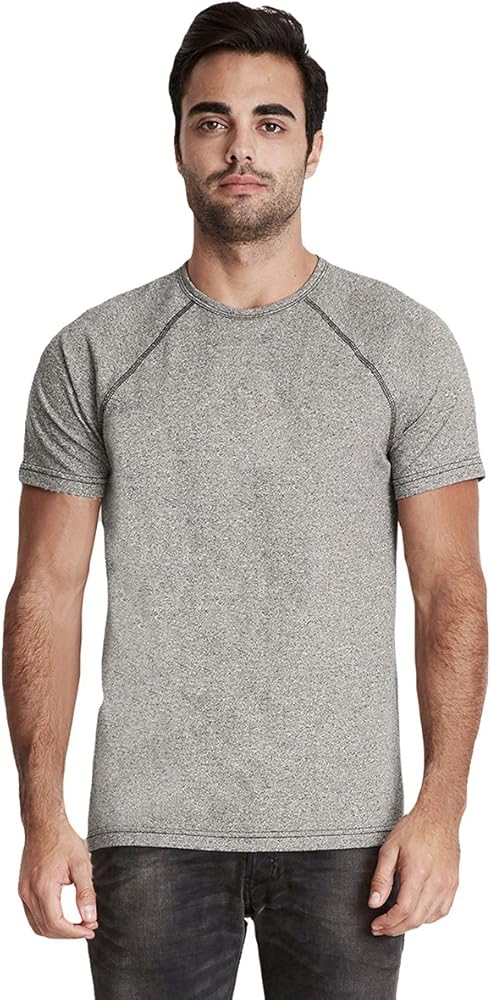 Next Level 2050 Men's Men's Mock Twist Short-Sleeve Raglan T-Shirt