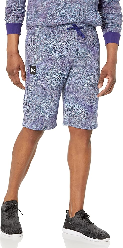 Under Armour Men's Rival Terry Printed Shorts