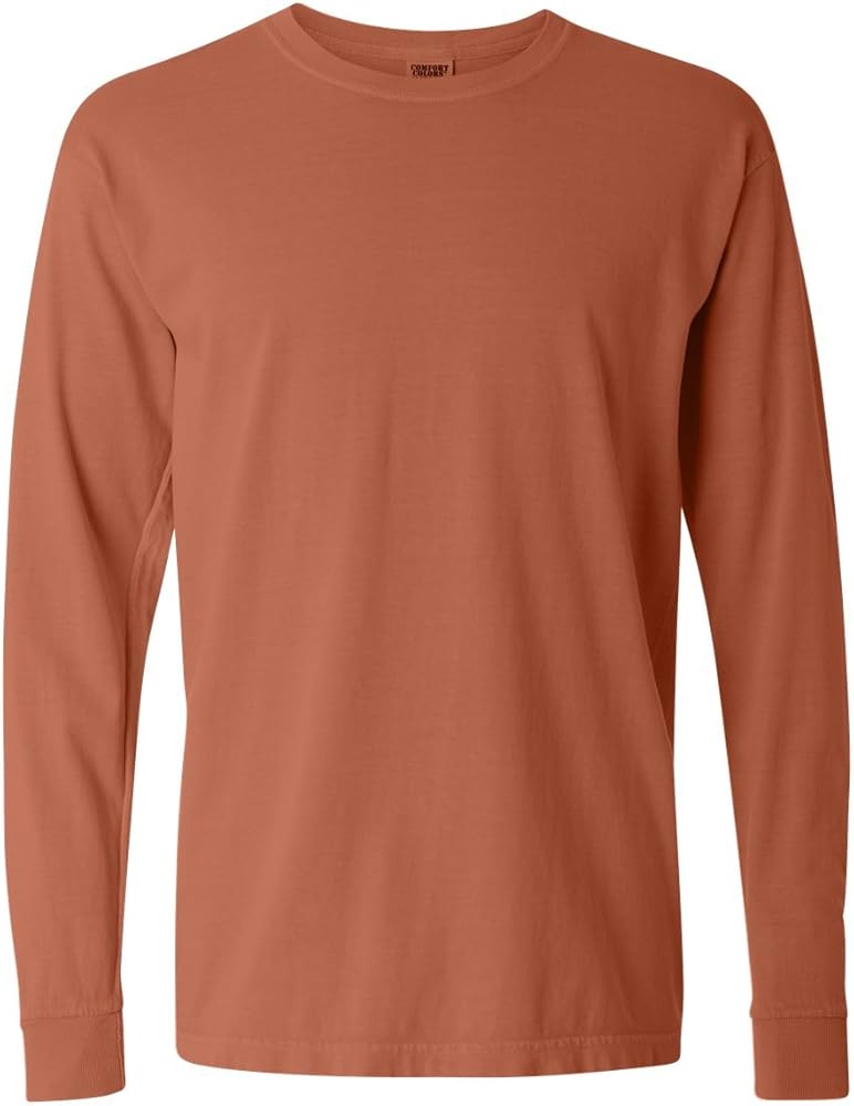 Comfort Colors Men's 6014 Adult Long Sleeve XL TERRACOTTA