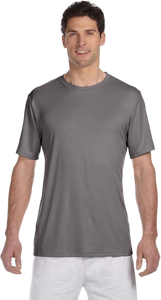 Hanes Adult Cool Dri Performance Tee (Graphite) (XL)