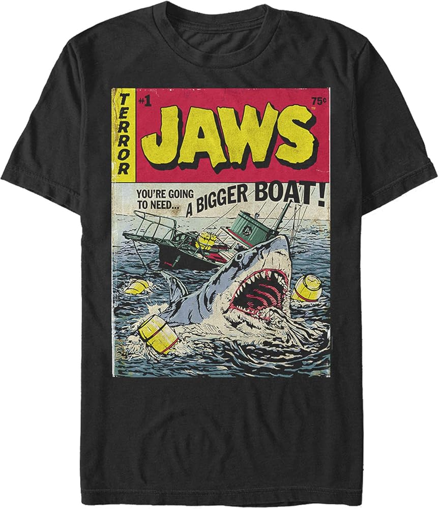 Fifth Sun Men's Jaws Pulp Attack T-Shirt