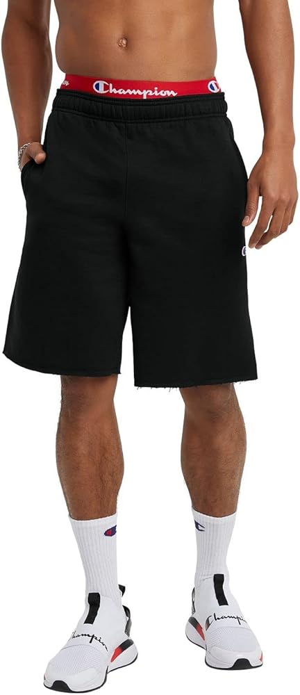 Champion Men'S Shorts, Powerblend, Fleece Midweight Shorts, Athletic Shorts With Pockets (Reg. Or Big & Tall)