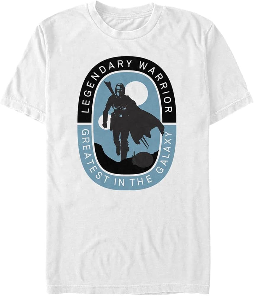 STAR WARS Big & Tall Mandalorian Legendary Warrior Men's Tops Short Sleeve Tee Shirt