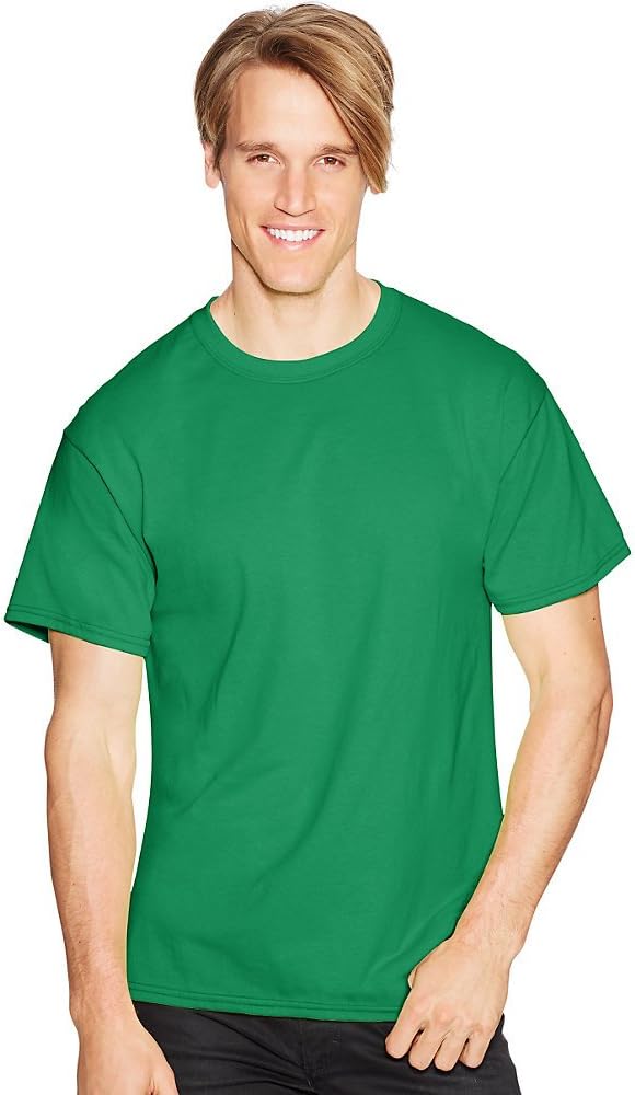 Hanes ComfortBlend EcoSmart Crewneck Men's T-Shirt_Kelly Green_2XL