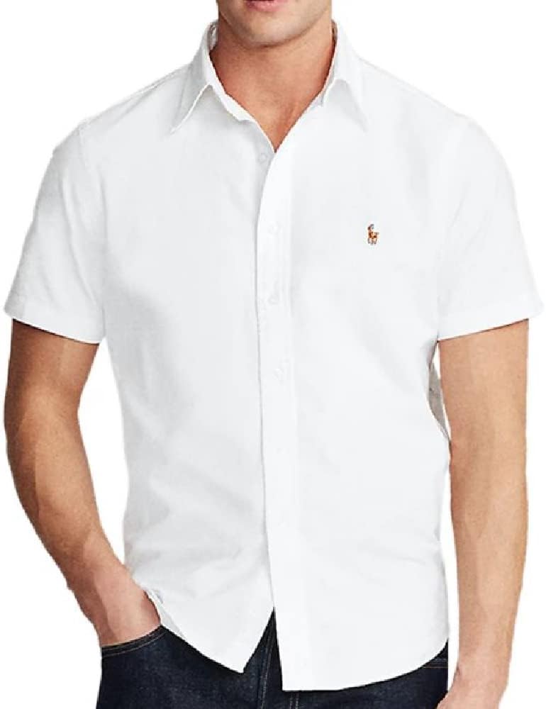 Polo RL Men's Slim Fit Button Down Oxford Shirt