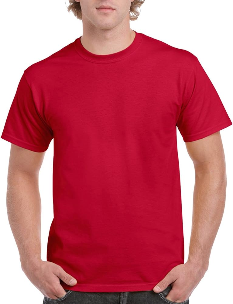 Gildan Men's G2000 Ultra Cotton Adult T-shirt, Cherry Red, Large