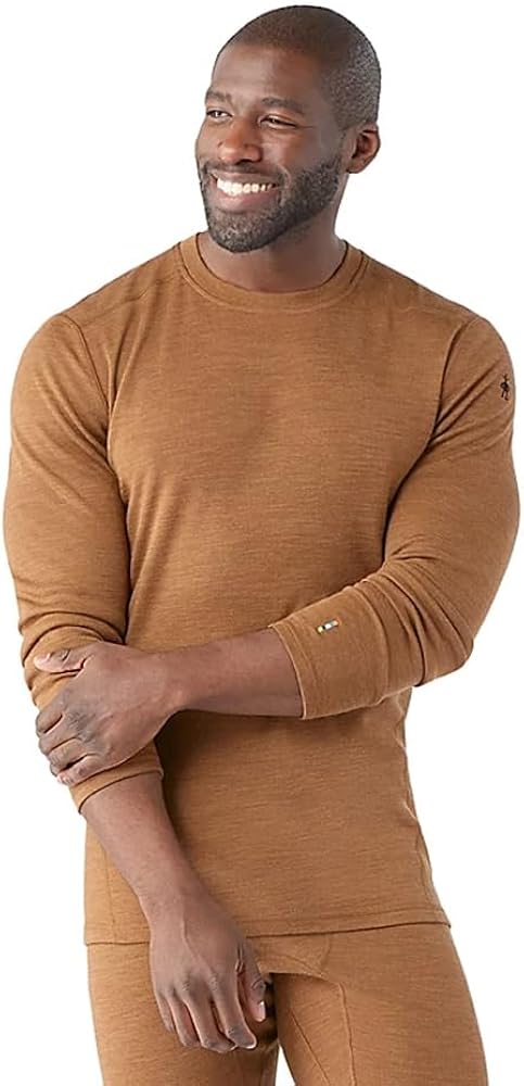 Smartwool Men's Classic Thermal Merino Wool Base Layer Crew (Slim Fit)