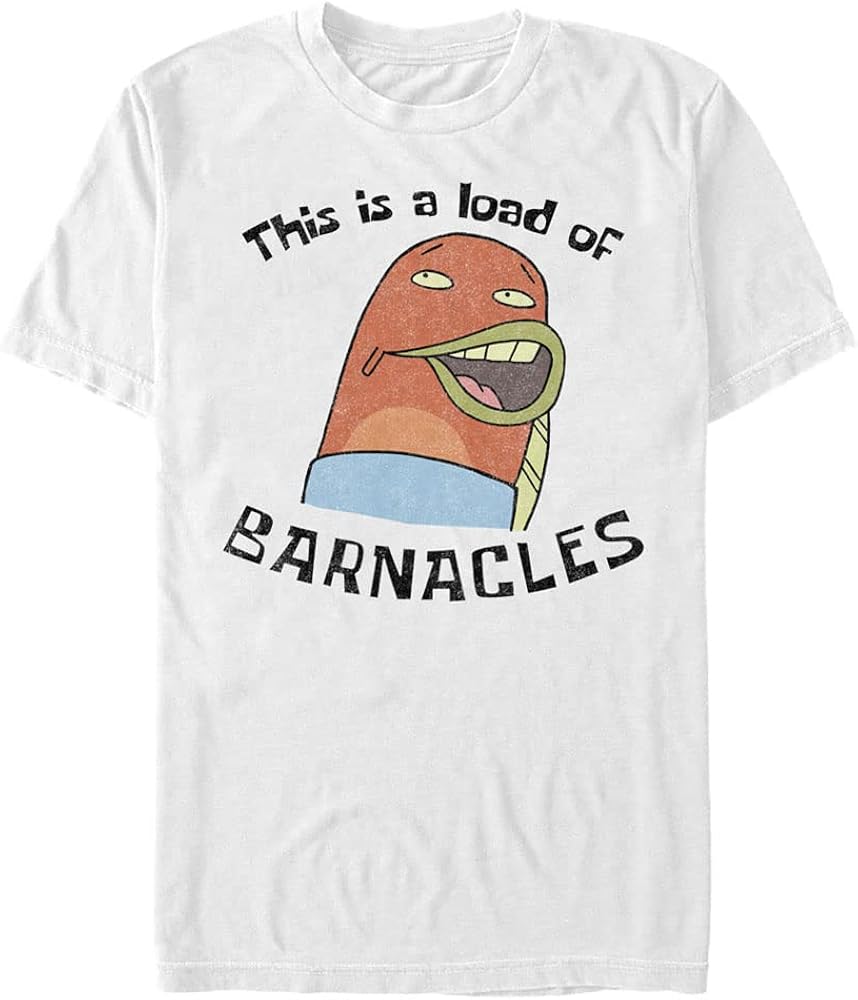 Nickelodeon Men's Big & Tall Barnacles T-Shirt