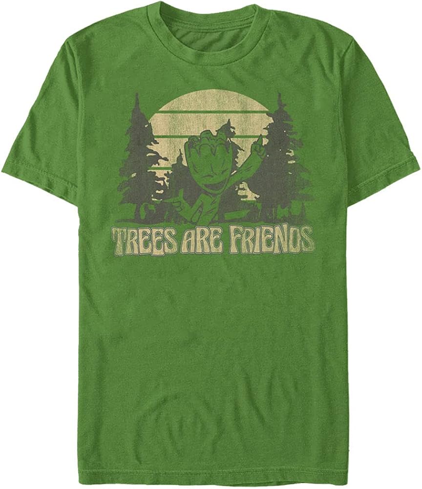 Marvel Men's Universe Groot and Friends T-Shirt