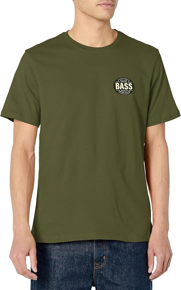 BASS OUTDOOR Men's Graphic Tee Everyday Soft T-Shirt