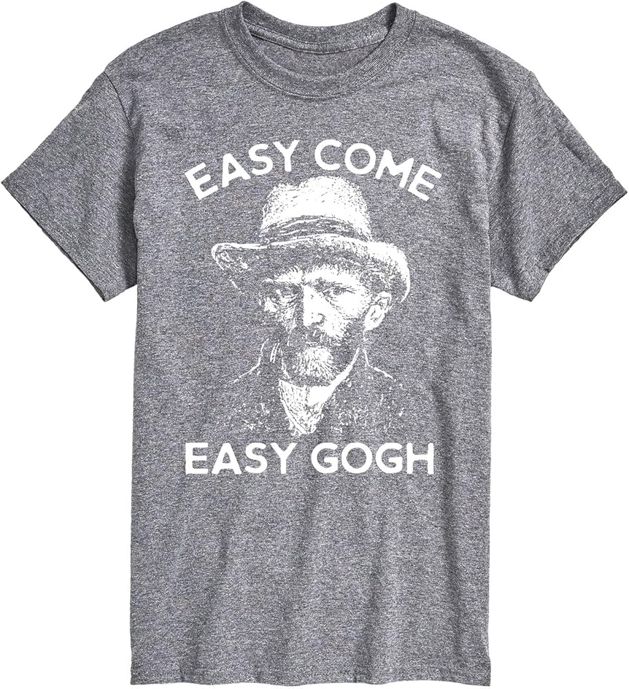 Instant Message - Easy Come Easy Gogh - Men's Short Sleeve Graphic T-Shirt