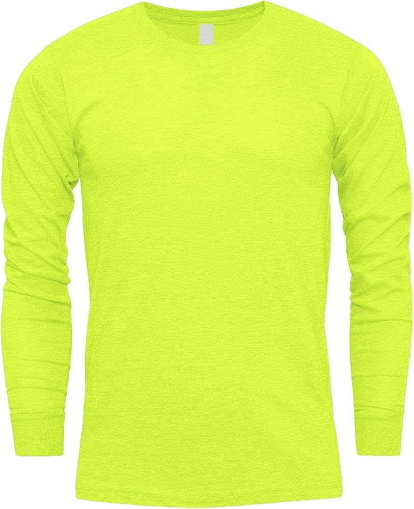 G-Style USA Men's Lightweight Cotton Blend Long Sleeve T-Shirt