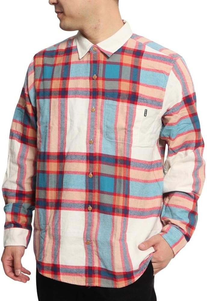 Hurley Men's Portland Flannel Long Sleeve