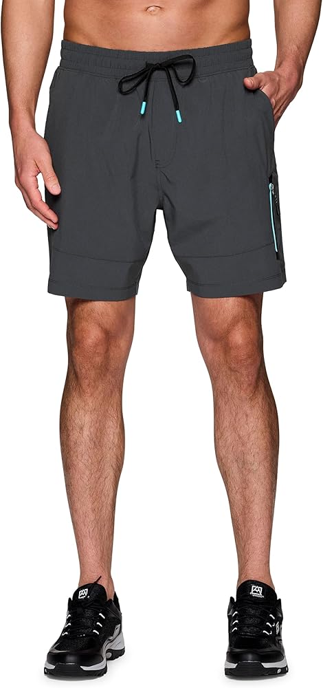 Avalanche Ripstop Hiking Short for Men Quick Drying Basketball Workout Shorts with Pockets