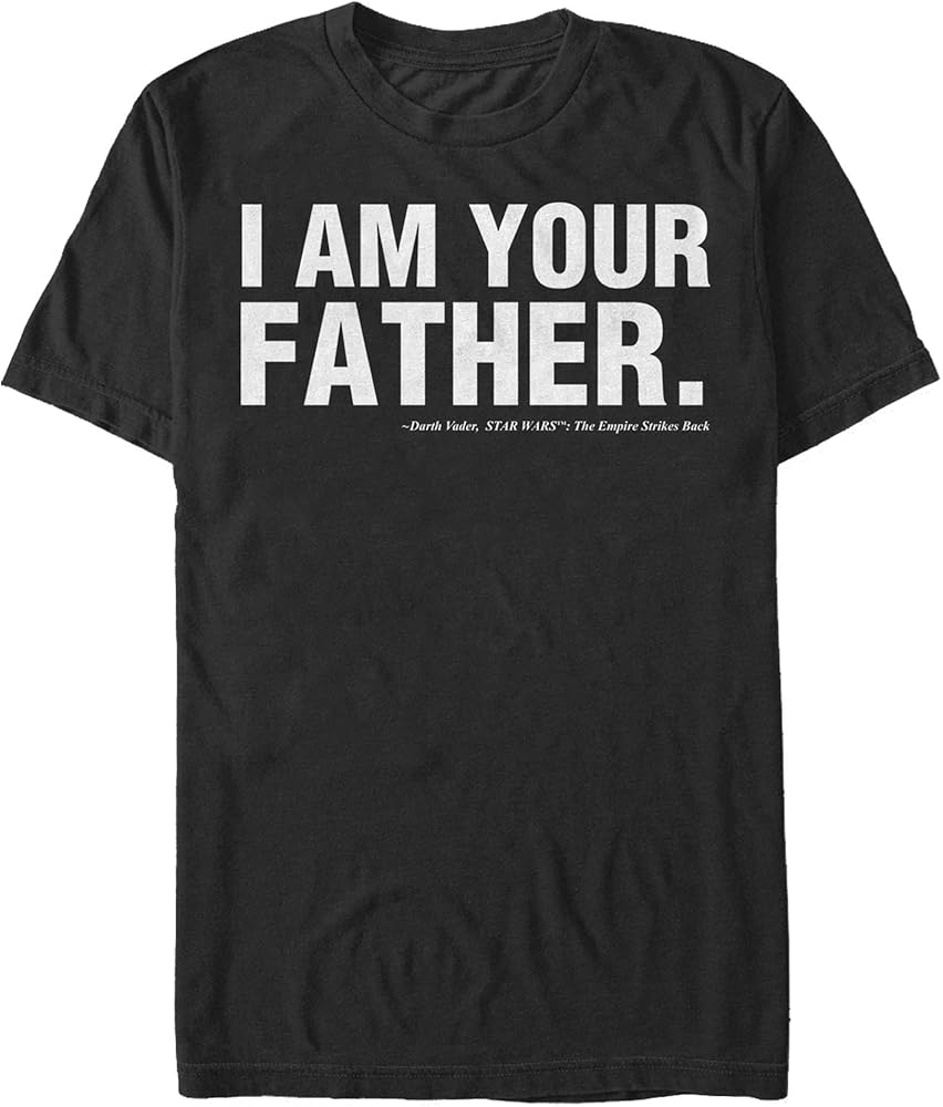 STAR WARS Mens Big & Tall The Father T-Shirt