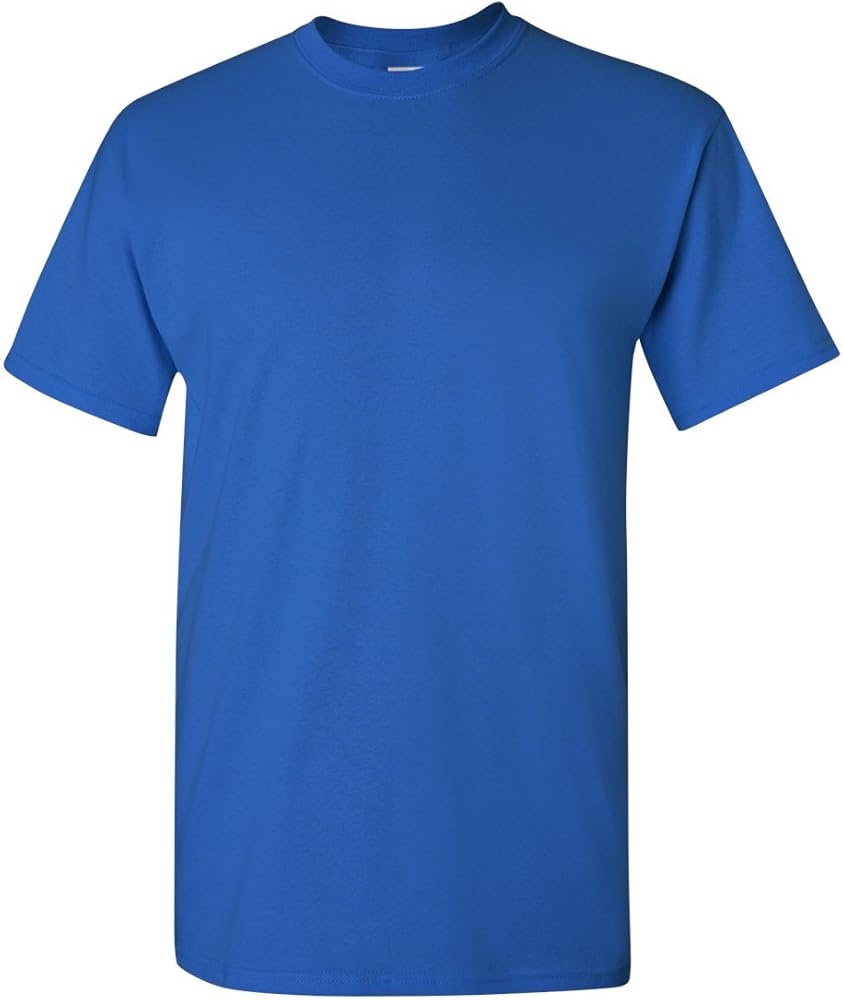 Gildan 5.4 oz Cotton T-shirt (5000) Tee 2X Royal