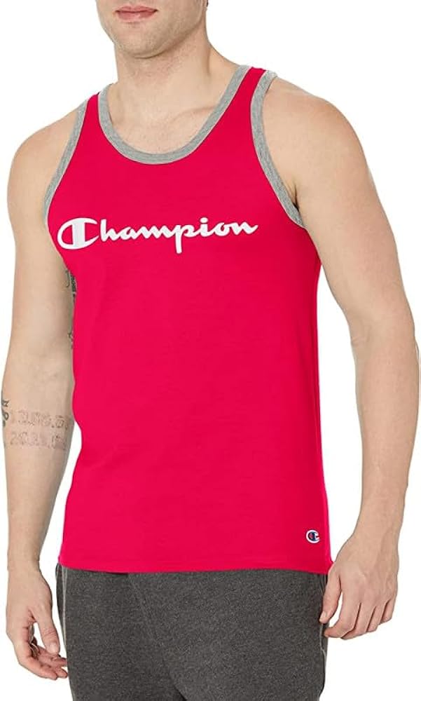 Champion Big and Tall Shirts for Men – 100% Cotton - Tank Top Big and Tall T Shirt Graphic Tee - Sizes 2X - 6X