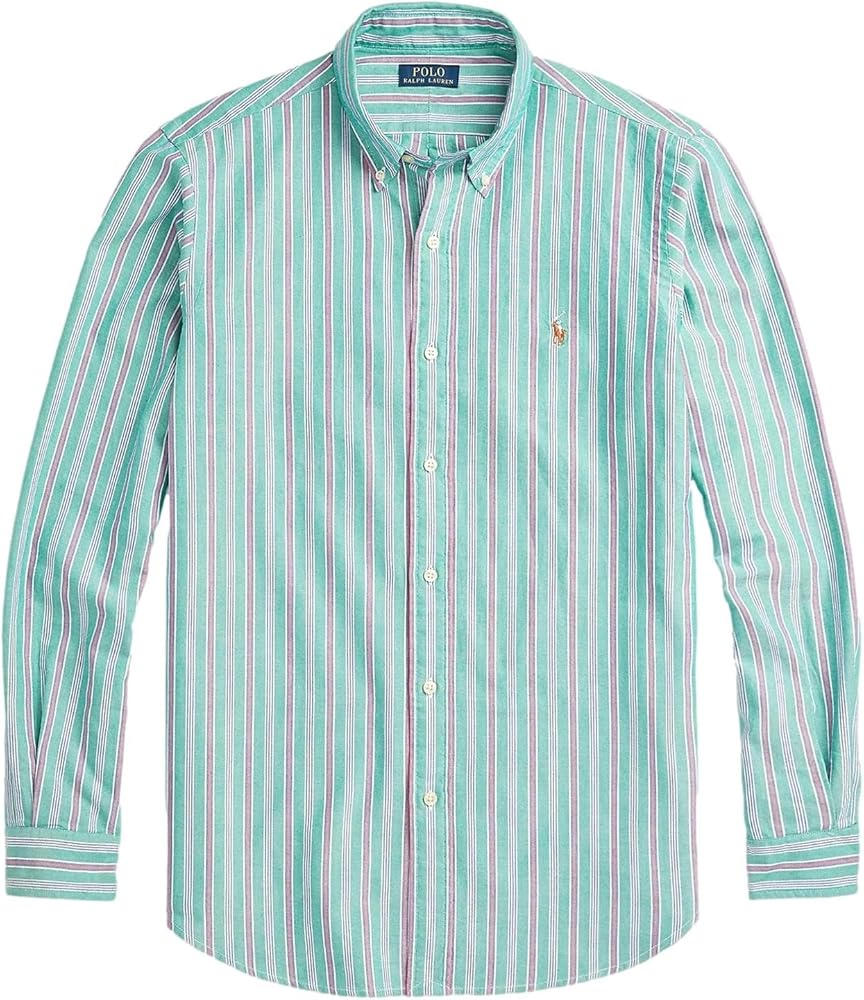 Polo Ralph Lauren Mens Classic Long Sleeve Oxford Shirt