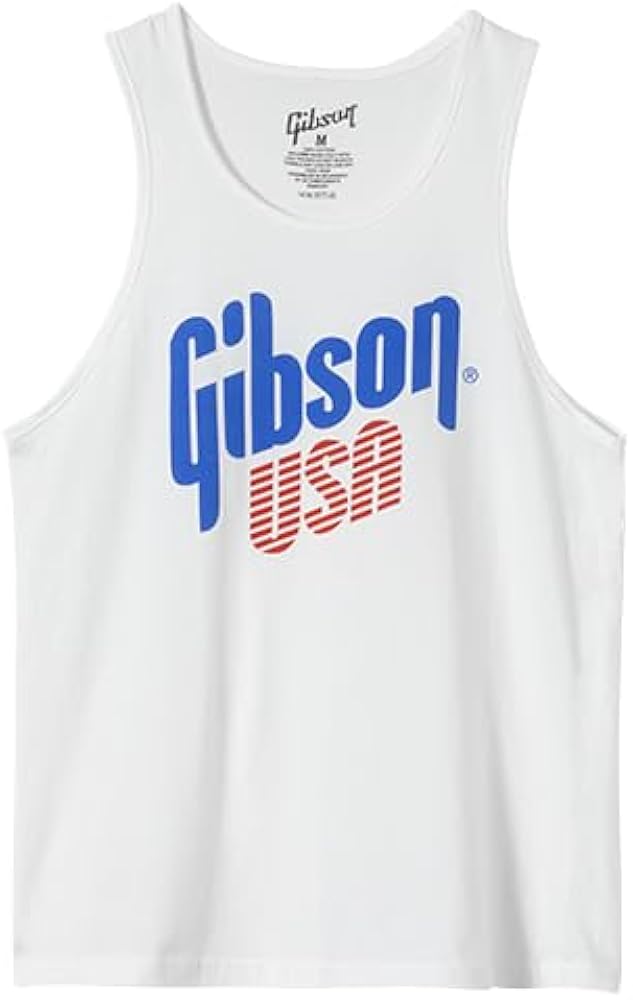 Gibson USA Tank Tee, White