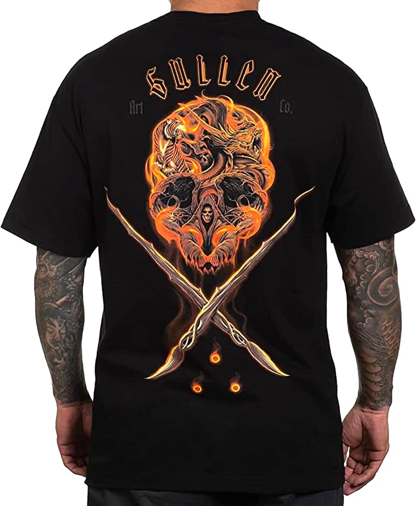 Sullen Men's The Dark Arts Tattoo Lifestyle Graphic Standard Tee