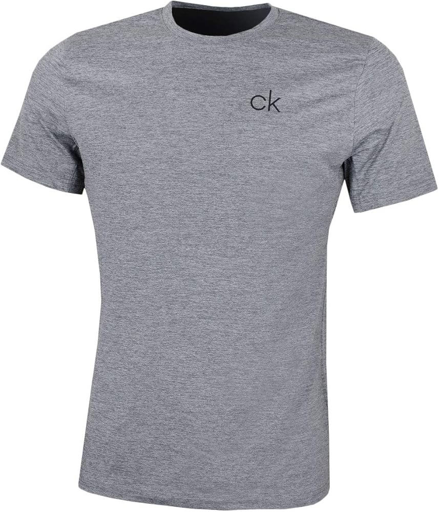 Calvin Klein Men's Newport Tee T-Shirt - Silver - M