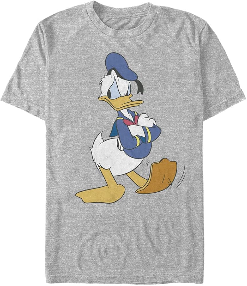 Disney Big & Tall Classic Mickey Traditional Donald Men's Tops Short Sleeve Tee Shirt