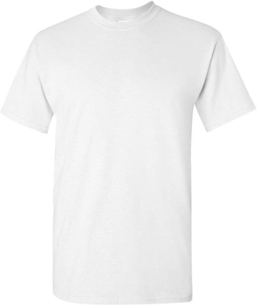 Gildan Adult 5.5 oz, 50/50 T-Shirt XL White