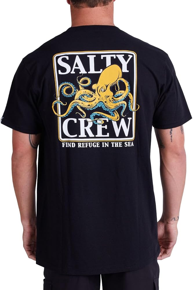 Salty Crew Men's Ink Slinger Standard Short Sleeve Tee