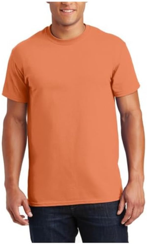 Gildan Men's, Ultra Cotton T-Shirt (G2000). Tangerine Medium