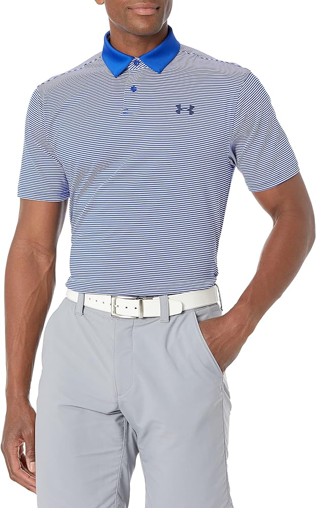 Under Armour Men's Performance Stripe Golf Polo