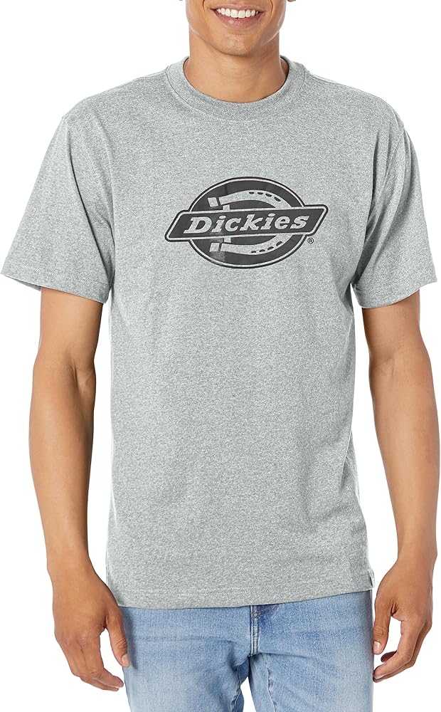 Dickies Men's Short Sleeve Heavyweight Logo T-Shirt