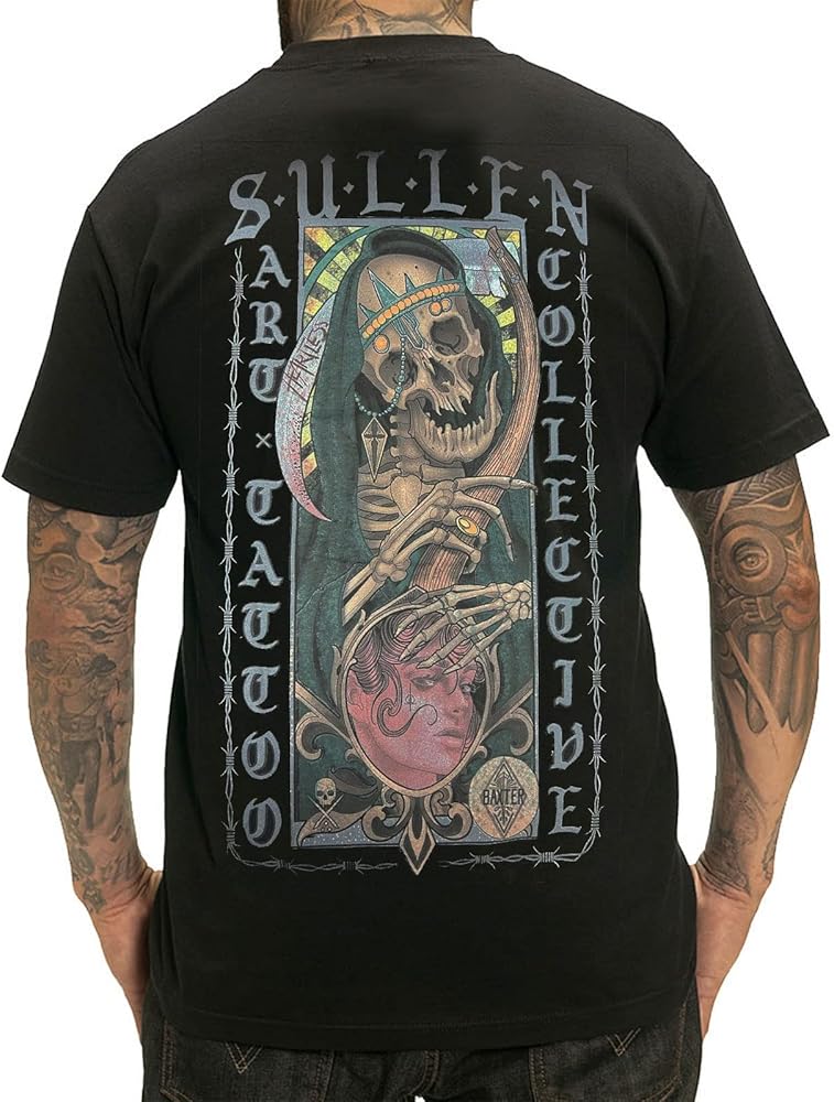 Sullen Men's Heartless Tattoo Lifestyle Graphic Premium Tee