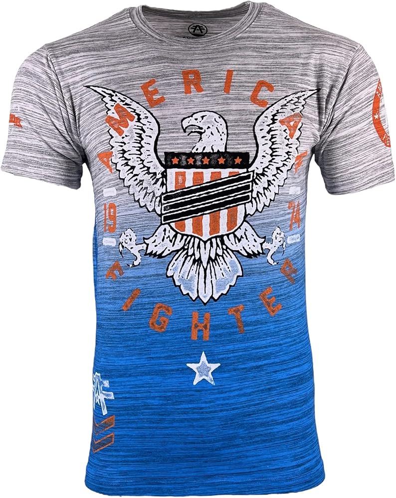 American Fighter Men's T-shirt VANDERPAINT Crew neck XS-5XL