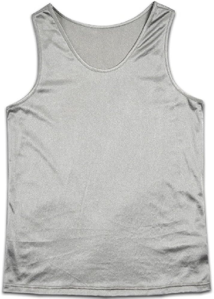 Anti-Radiation Protection Clothes Unisex Men Women Tank T-Shirt Shield 8900690 Silver