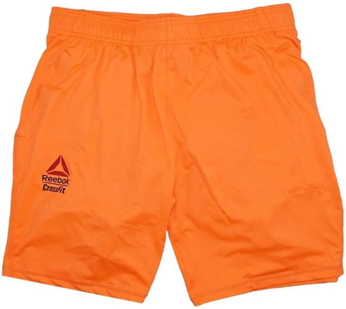 Reebok Crossfit Men's Orange 2015 Crossfit Games Speedwick Games Shorts (M)