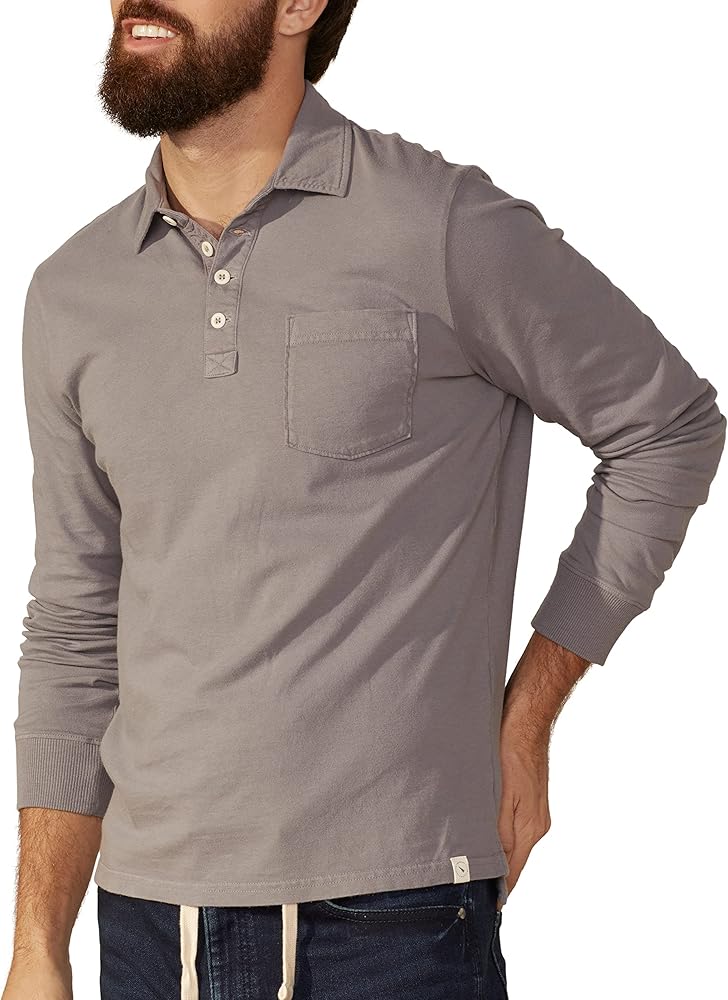 UpWest Men's Cozy Cotton Jersey Polo