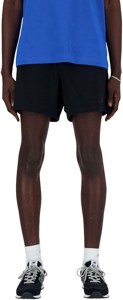 New Balance mens Athletics French Terry Short 5"