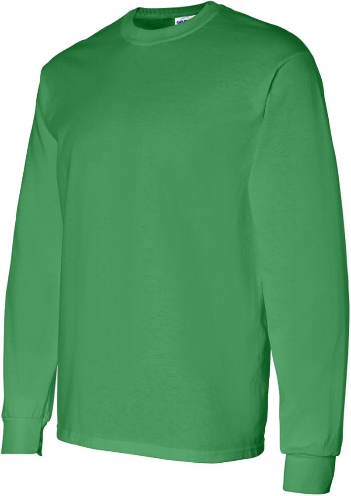 Gildan-Heavy Cotton Long Sleeve T-Shirt 5400, Irish Green, Large